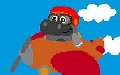 Ένα γράμμα μια ιστορία - Γράμμα Ι: Ο ιπτάμενος ιπποπόταμος